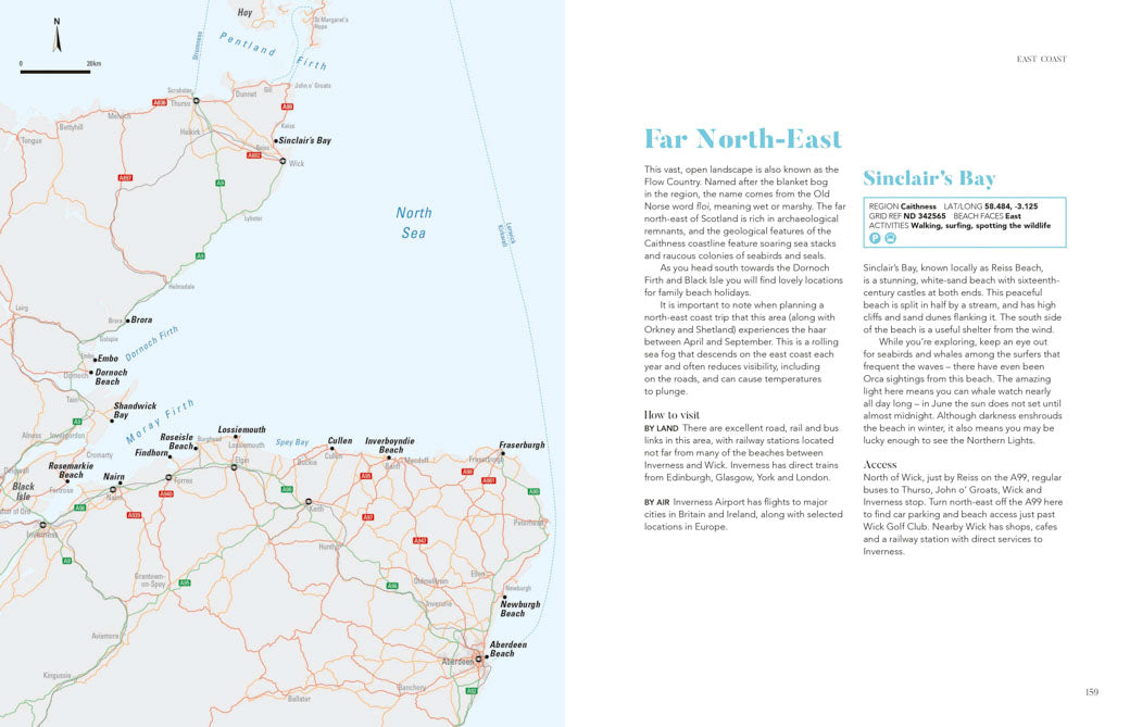 The Beaches of Scotland showcases the best remote beaches, island beaches, sandy beaches and rock beaches in Scotland.