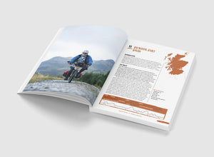 Sample pages from Bikepacking Scotland by Markus Stitz.