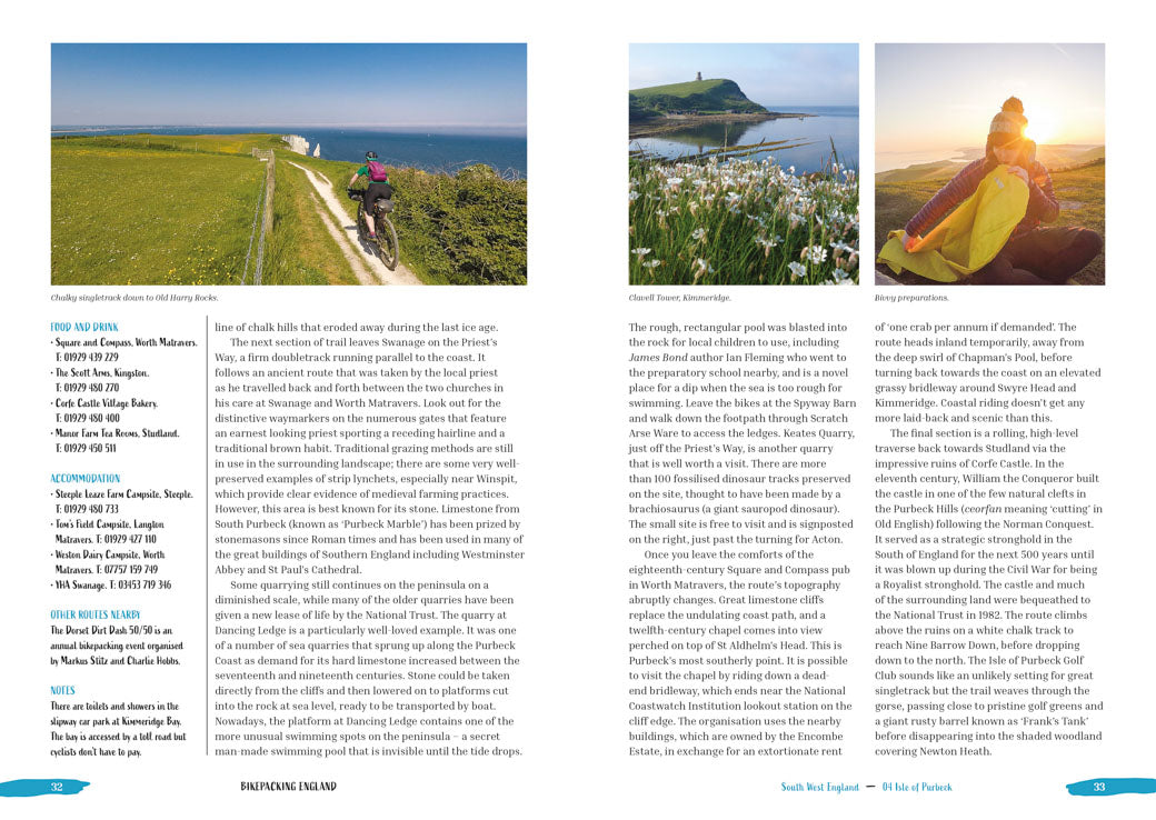 Bikepacking England - Adventure Books by Vertebrate Publishing