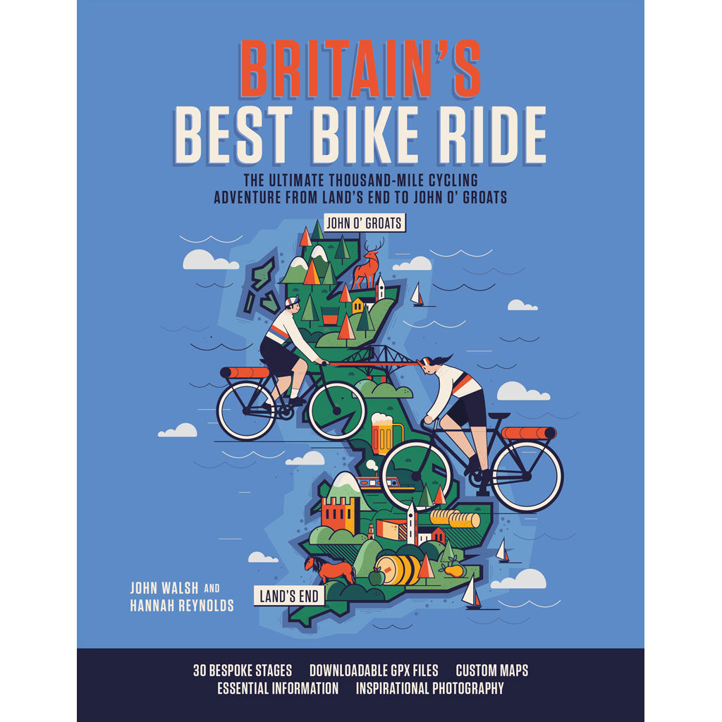 Britain's Best Bike Ride Adventure Books by Vertebrate Publishing