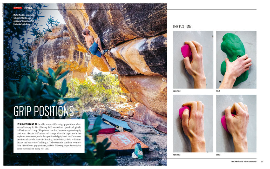 The Climbing Bible: Practical Exercises | Adventure Books by Vertebrate ...