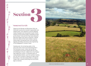 Sample pages from Day Walks in Somerset by Jen and Sim Benson 