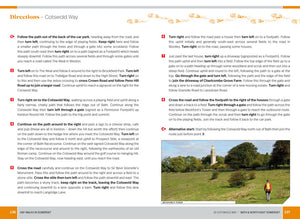 Sample pages from Day Walks in Somerset by Jen and Sim Benson 