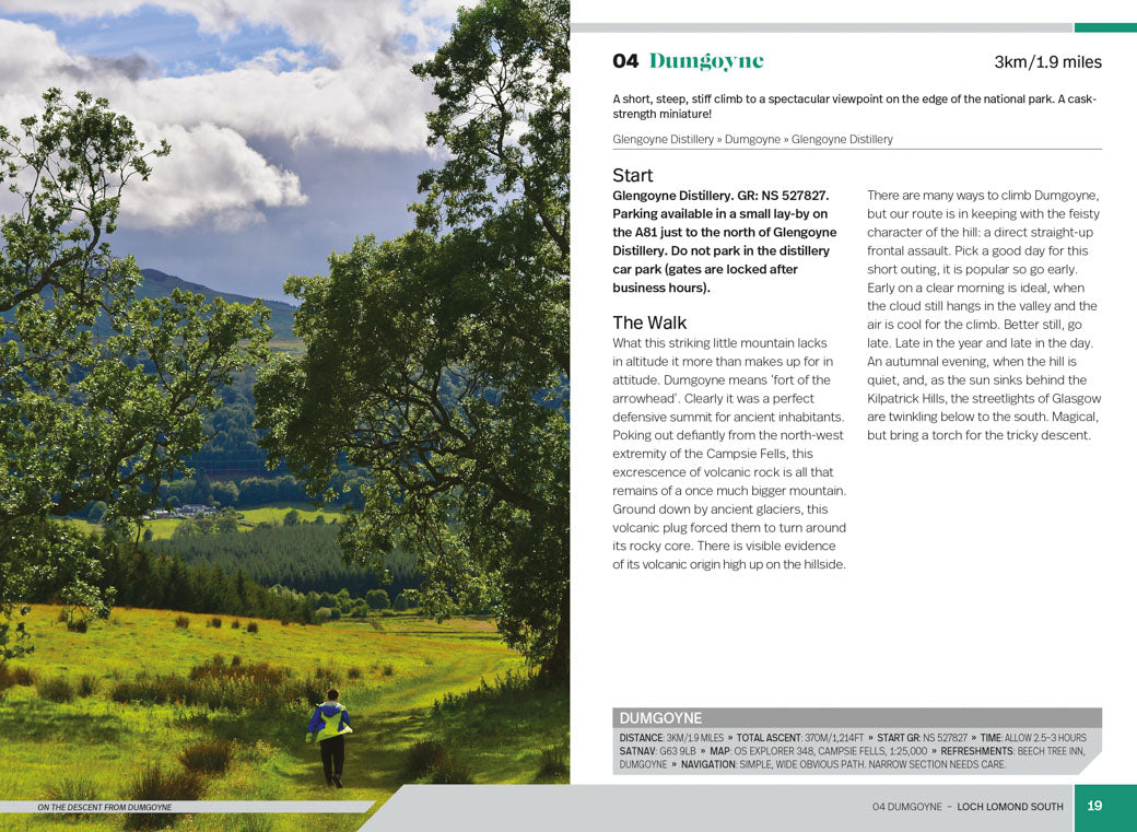 Day Walks in Loch Lomond & the Trossachs - Adventure Books by Vertebrate Publishing