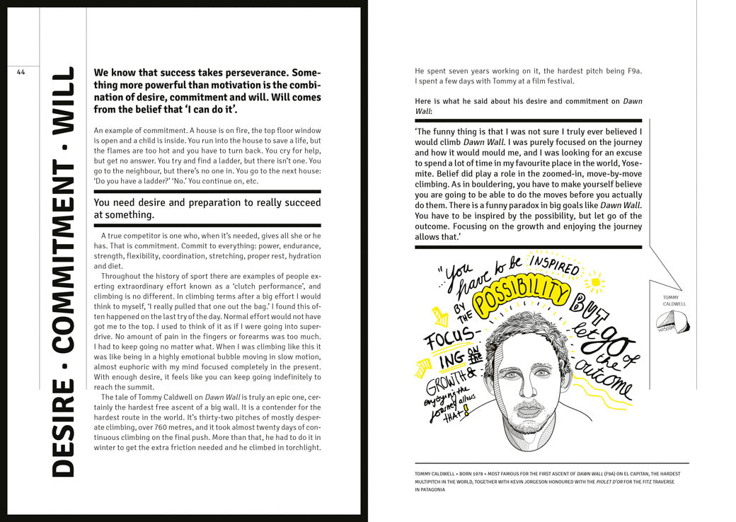 Mastermind is an essential guidebook for anyone who loves bouldering, soloing, trad climbing and sport climbing.