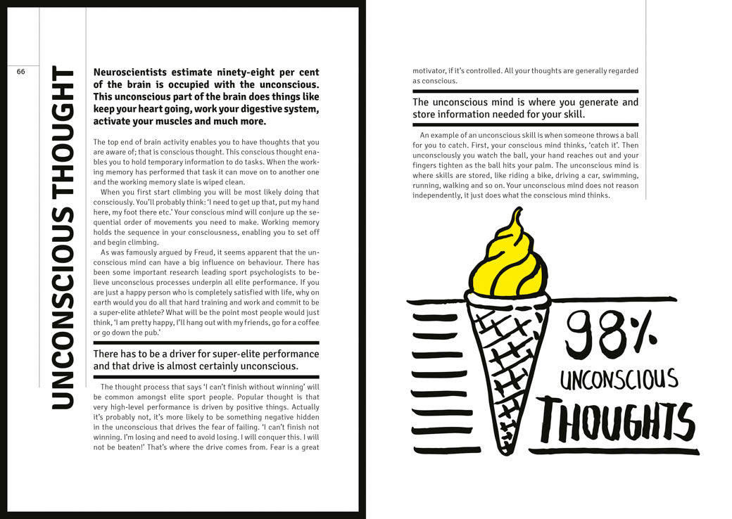 Various climbing locations are discussed in Mastermind, including Malham Cove, the Dawn Wall, El Capitan and the Yosemite National Park.
