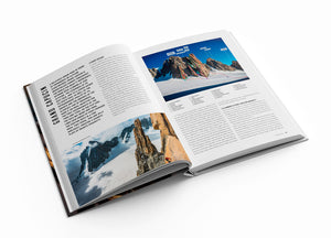 In Mont Blanc Lines, Alex Buisse’s story of these iconic mountain faces is mixed with stories about climbers such as Christophe Dumarest, François Damilano and Jeff Mercier.