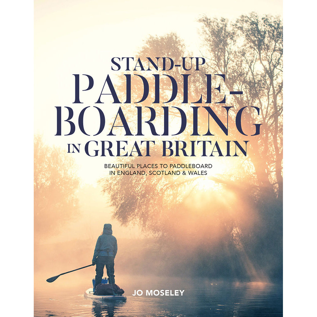 Stand-up Paddleboarding in Great Britain by Jo Moseley suggests over thirty incredible places to SUP in England, Scotland and Wales.