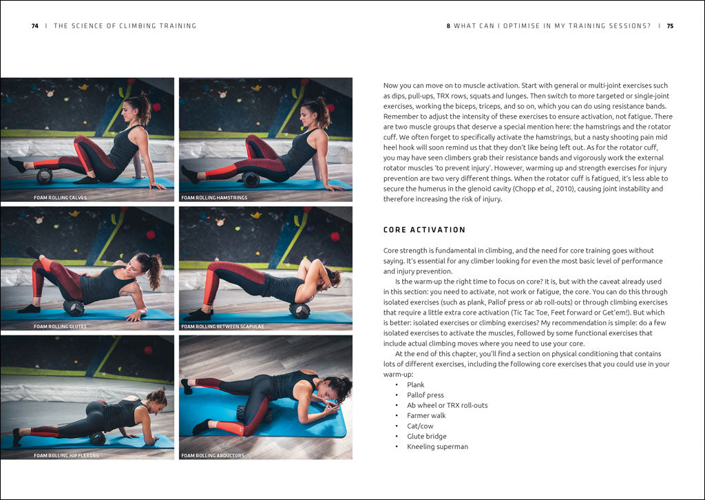 The Science of Climbing Training - Adventure Books by Vertebrate Publishing