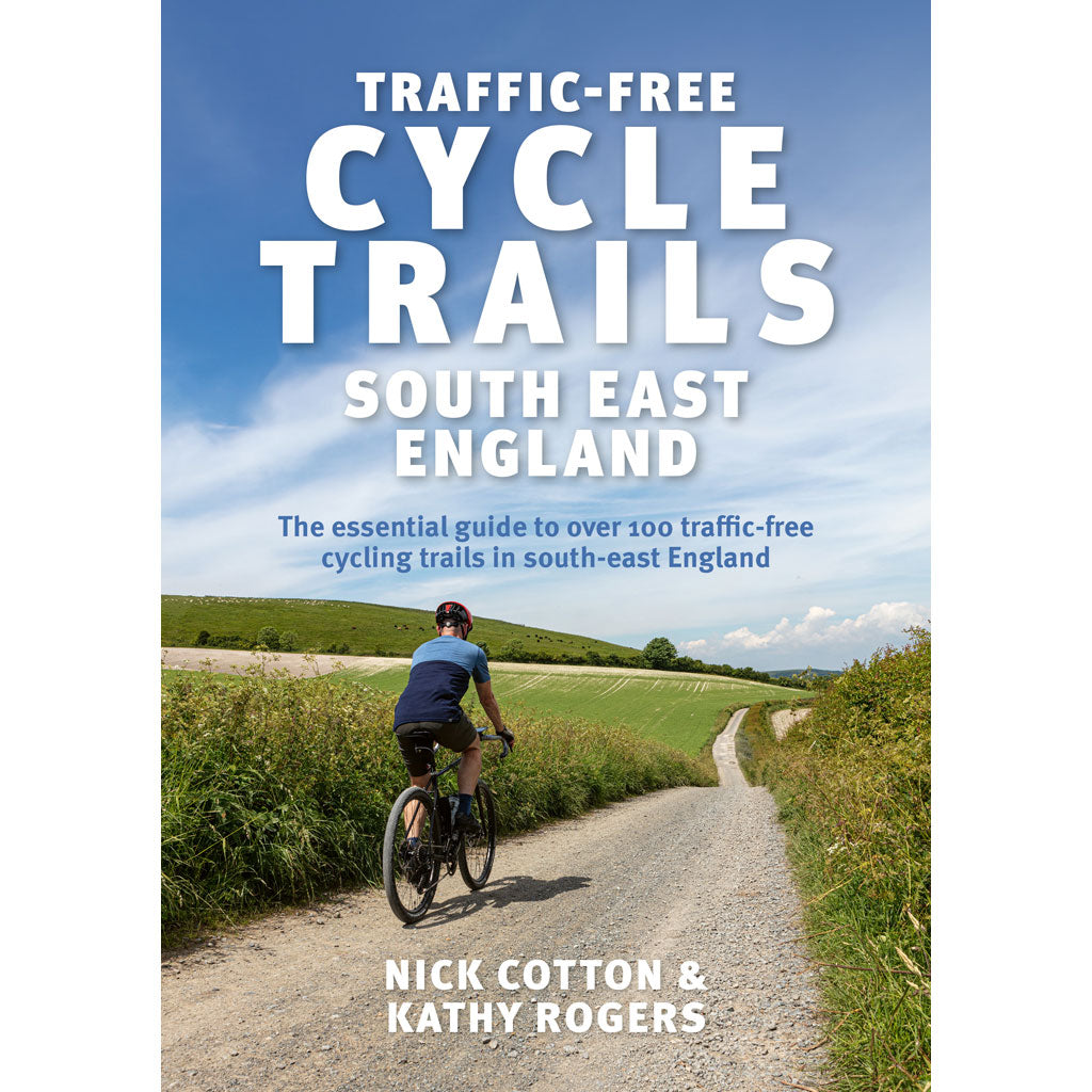 Traffic-Free Cycle Trails South East England features over 100 great cycling routes in southern counties such as Sussex, Surrey and Kent